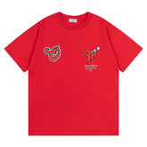 OFF WHITE Scorpio Skate Cotton Graphic T-Shirt